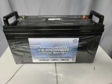 HR HiPower Autobatterie 12V 100Ah